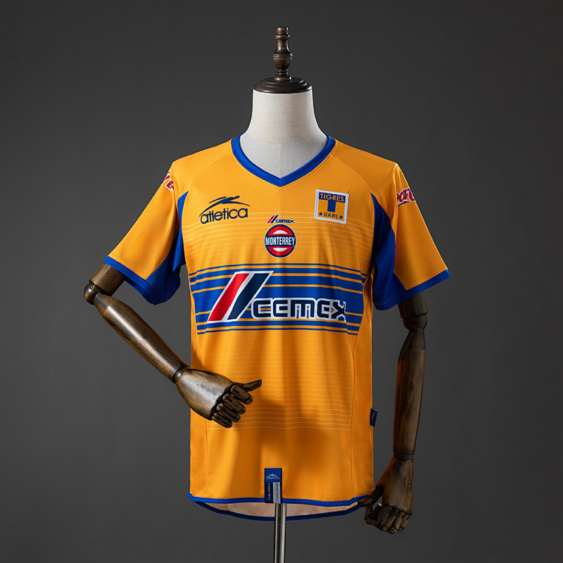 Camiseta Retro Tigres UANL 2006 Local S-XXL